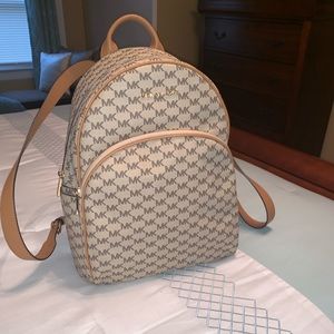 Michael Kors Abbey Large Backpack!